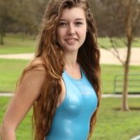 Brittany Lynn Shiny Swimsuit