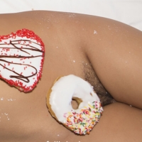 Eva Lovia Donuts and Pussy