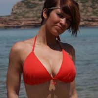Kirsty Red Bikini