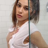 Ally Milano Wet Shirt Shower
