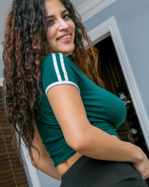 Gabriela Lopez Green Shirt Cosmid 2