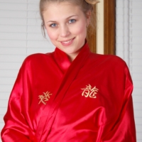 Gemini Sexy Silk Robe