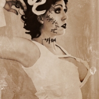 Kayla Kiss Sexy Bride of Frankenstein