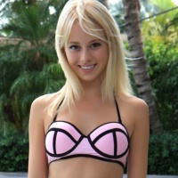 Maddie Springs Naughty Pink Bikini