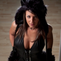 Nikki Sims Kitty Costume